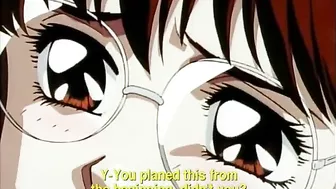 Shemale hentai with bigboobs gets sucked her cock by a busty ani