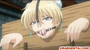 Gagged and Groupfucked by Black Monsters - A Bondage Hentai Adventure