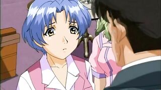 Two Hentai Co-Eds Sucking Ghetto Pervert's Big Cock