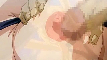 Busty Hentai Gets Humiliated & Gangbanged by Bandits in Wild Sex Orgy