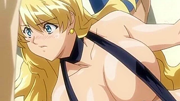 Busty Hentai Gets Humiliated & Gangbanged by Bandits in Wild Sex Orgy