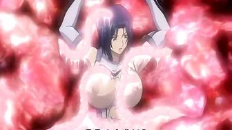 Hentai with massive tits get penetrated by fiery red tentacles in this explosive video!