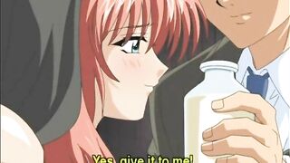 Hentai Porn Video - Chained Beauty Gets Milked and Toyed for Maximum Pleasure