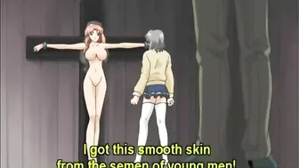 Hentai Porn Video - Chained Beauty Gets Milked and Toyed for Maximum Pleasure