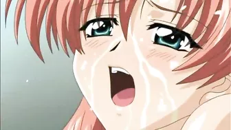 Hentai Porn Video - Chained Beauty Gets Milked and Toyed for Maximum Pleasure