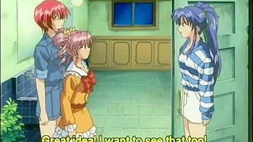 Hentai Coed Gets Assfucked Outdoors by Pervy Fan