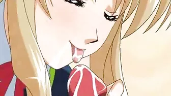 Japanese Maids in Hentai Videos Sucking Stiff Dicks and Swallowing Cum