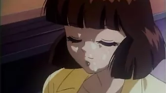 Shemale Hentai's Cum-Filled Facial After Getting Sucked Off by Her Big Cock!