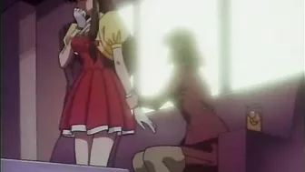 Shemale Hentai's Cum-Filled Facial After Getting Sucked Off by Her Big Cock!