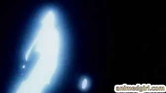 Shemale Hentai's Cum-Filled Facial After Getting Sucked Off by Her Big Cock!