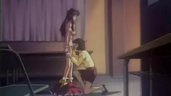 Shemale Hentai's Cum-Filled Facial After Getting Sucked Off by Her Big Cock!