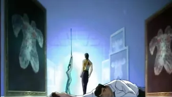 Cop Gets Assfucked with Gun in Pussy During Hentai Video