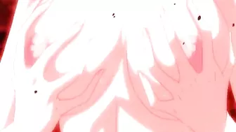 Hentai Shemale With Big Tits Gets Anal Penetration and Cums All Over Her Body