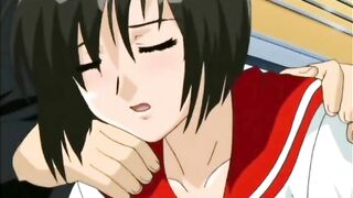 Hentai Schoolgirl Fingered Wet Puss - Must-Watch!