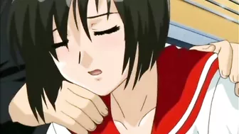 Hentai Schoolgirl Fingered Wet Puss - Must-Watch!
