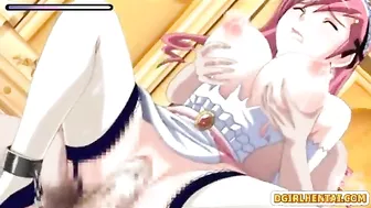 Hentai Princess Gets Fucked by Busty Shemale in 3D Anime Ghetto