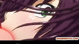 Japanese Schoolgirl Gets Gangbanged by Ninjas in Bondage Hentai Video