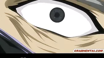 Japanese Schoolgirl Gets Gangbanged by Ninjas in Bondage Hentai Video