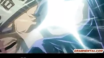 Japanese Schoolgirl Gets Gangbanged by Ninjas in Bondage Hentai Video