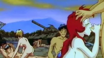 Hentai Army Groupsex Outdoors with Gorgeous Girls! Hentai Army Groupsex Outdoors with Gorgeous Girls!