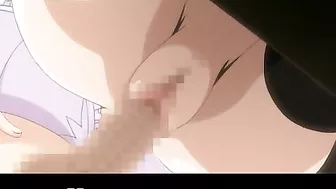 Sexy Hentai Maid Gets Bound and Fucked with Balls in Her Pussy