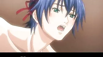 Sexy Hentai Maid Gets Bound and Fucked with Balls in Her Pussy