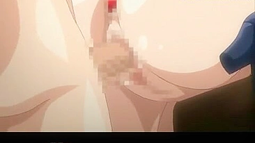 Sexy Hentai Maid Gets Bound and Fucked with Balls in Her Pussy