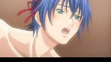 Sexy Hentai Maid Gets Bound and Fucked with Balls in Her Pussy