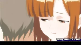 Hentai Cutie with Big Boobs Gets Wet and Poked in Her Pussy