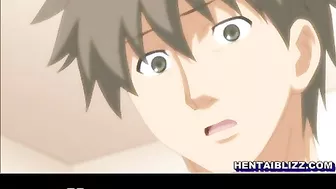 Hentai Cutie with Big Boobs Gets Wet and Poked in Her Pussy