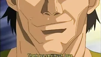 Hentai Group Fucking of Big-Boobed Woman Captured by Bandits