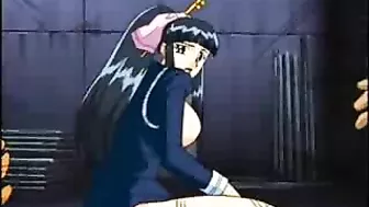 Hentai Group Fucking of Big-Boobed Woman Captured by Bandits