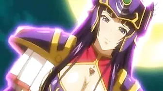 Hentai Princess's Outdoor Threesome Fuck Fest with Busty Beauties