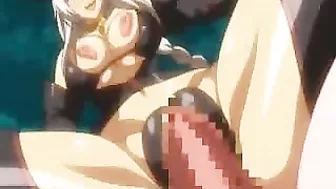 Hentai Princess's Outdoor Threesome Fuck Fest with Busty Beauties