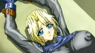 Hentai Doctor Squeezes Captive's Gigantic Melon Tits