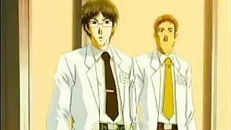 Hentai Doctor Squeezes Captive's Gigantic Melon Tits
