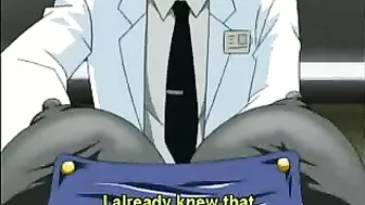 Hentai Doctor Squeezes Captive's Gigantic Melon Tits Hentai Doctor Squeezes Captive's Gigantic Melon Tits