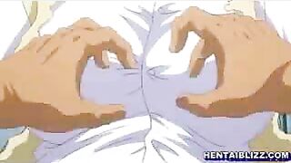 Hentai Coed Gets Gangbanged by Bandits