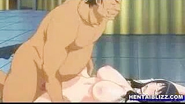 Hentai Coed Gets Gangbanged by Bandits