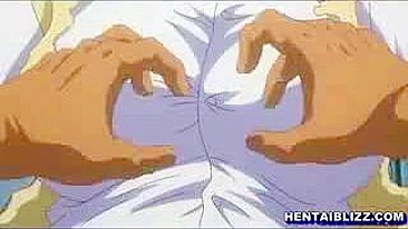 Hentai Coed Gets Gangbanged by Bandits