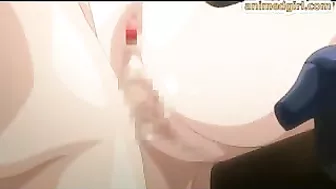 Hentai Maid Gets Anal and Pussy Fucked with Balls while Putting Them in Her Mouth - Now!