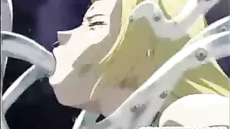 Unleash Your Inner Desires with Blonde Hentai's Tentacle Fucking!