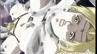 Unleash Your Inner Desires with Blonde Hentai's Tentacle Fucking!