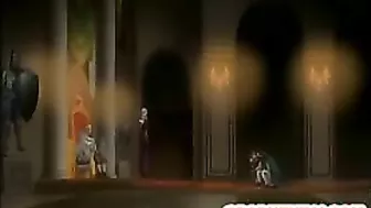 Unleash Your Inner Desires with Blonde Hentai's Tentacle Fucking!