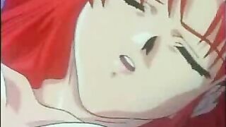 Redhead Hentai Gets Licked and Fucked with Hot Pussy Action