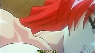 Redhead Hentai Gets Licked and Fucked with Hot Pussy Action