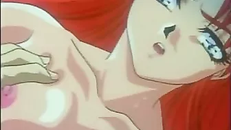 Redhead Hentai Gets Licked and Fucked with Hot Pussy Action