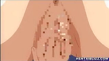 Japanese Hentai Video - Big Boobs MILF Gets Blowjob, Fingering, and Solo Action