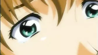 Hentai coedes as her friend gets assfucked by a pervy guy