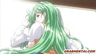 Bound and Busty Coed Gets Gangbanged by Rough Bandits in Wild Hentai Adventure